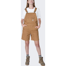 Carhartt Krótkie Ogrodniczki Carhartt Rugged Canvas Brown