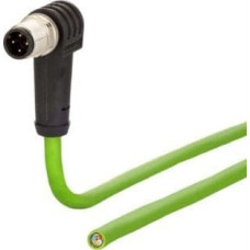 Metz Kabel połączeniowy METZ CONNECT wtyczka M12 4-biegunowa kodowana D, kątowa, 5 m
