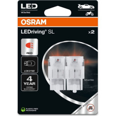 Philips Osram Led Premium New W21W Red EPACK