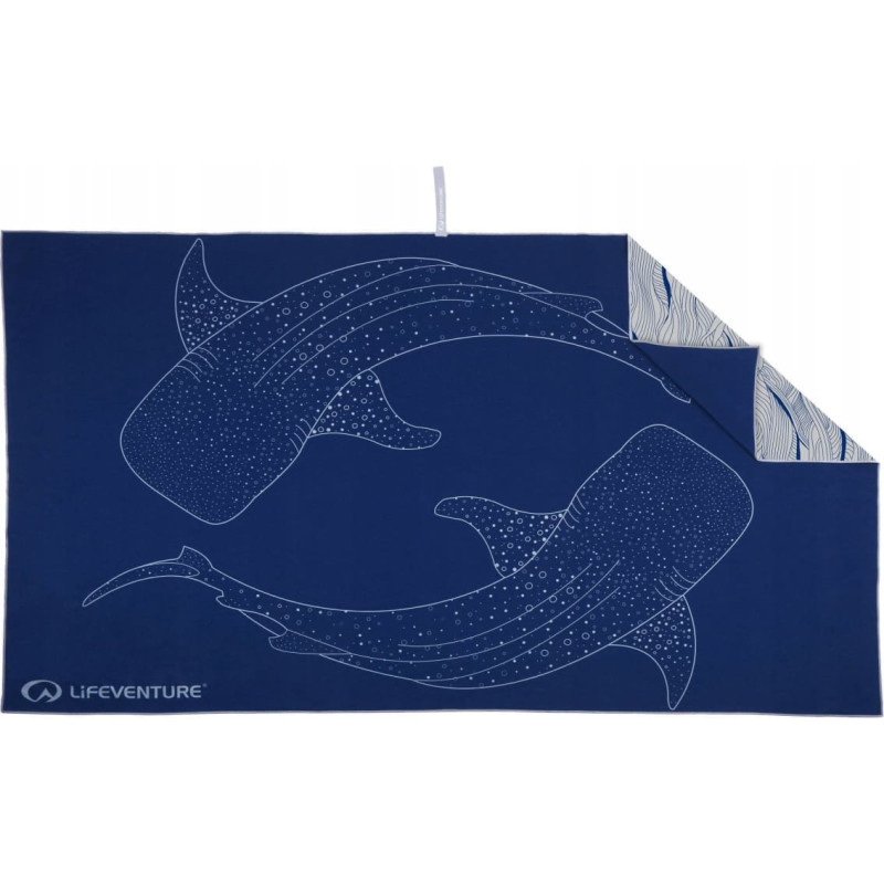 Lifeventure Recycled SoftFibre Trek Towel, Whale Shark, Giant