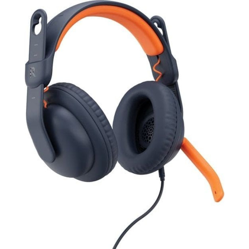 Logitech Słuchawki Logitech Zone Learn Niebieskie (981-001389)