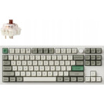 Keychron Q3 Max QMK/VIA Wireless Custom Mechanical Keyboard Fully Assembled Knob / Shell White / Gateron Jupiter Brown