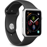Puro PURO ICON Apple Watch Band - Elastyczny pasek sportowy do Apple Watch 38 / 40 mm (S/M & M/L) (Czarny)