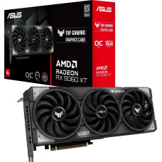 Asus Karta graficzna Asus TUF Gaming Radeon RX 9060 XT OC 16GB GDDR6 (TUF-RX9060XT-O16G-GAMING)