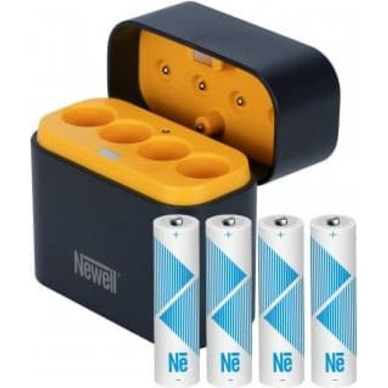 Varta Ładowarka 4-kanałowa Newell do akumulatorów Li-ion + 4 akumulatory Li-ion AA 2200 mAh