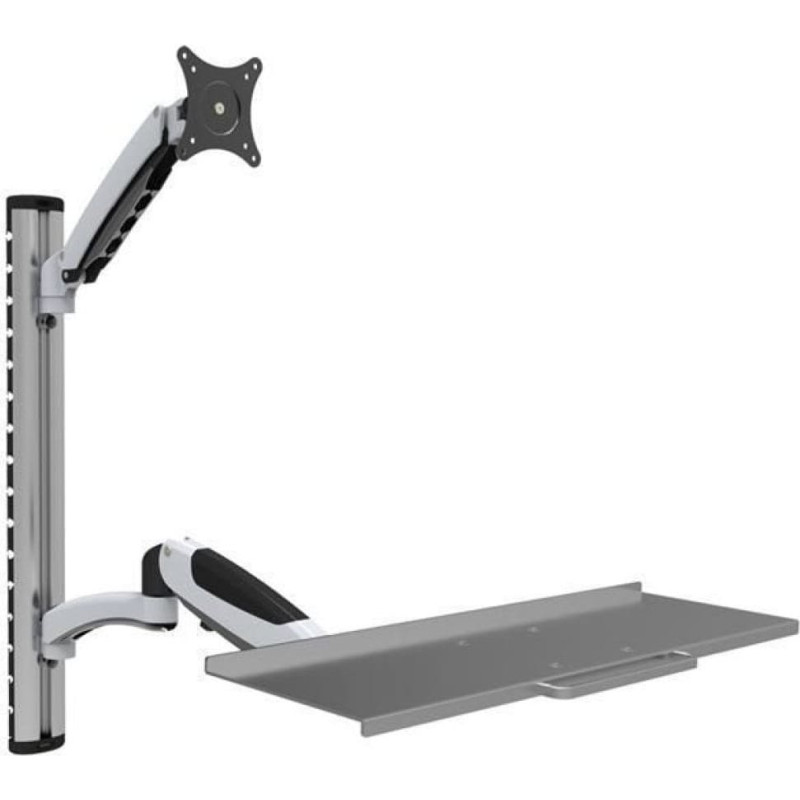 Techly EFB Techly Wandhalterung f�r 38,1cm 15Zoll - 68,58cm 27Zoll Tastaturablage und Arm