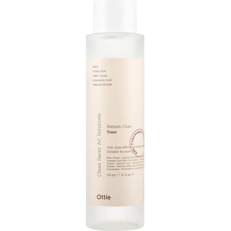 Eveline OTTIE_Blemish Clean tonik oczyszczający do niedoskonałości 210ml