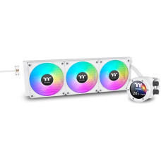 Thermaltake K Thermaltake Wasserkühlung Thermaltake TH420 V2 Ultra EX ARGB Sync All-In-One Liquid Cooler - Snow Edition