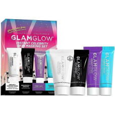 Glamglow Instant Celebrity Set GlamGlow: Supermud, AHA, For Regulation Of Excessive Sebum, Mud Mask, For Face, 15 g + Youthmud, Exfoliating, Clay Mask, 15 g + Gravitymud, Lift & Firm, Cream, For Face, 10 g + Thirstymud, Hydrating, Cream, For Face, 10 g Fo