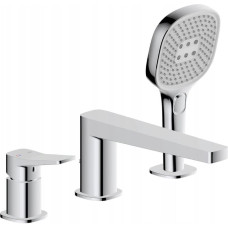 KFA 4525-210-00 / KFA / MALAGA /  BATERIA WANNOWA , 3-OTWOROWA , STOJĄCA, CHROM /