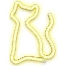 Forever Neon LED KOT ciepły biały Bat + USB FLNEO3 Forever Light