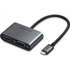 Ugreen Adapter USB Ugreen Srebrny  (UGR323SLV)
