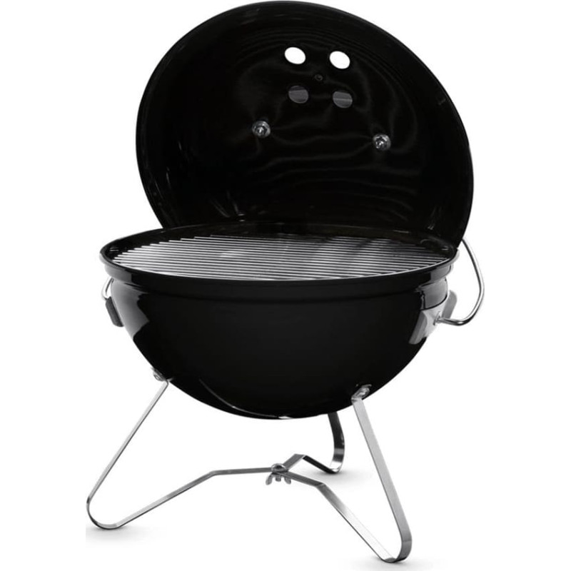 Weber Charcoal Grill Smokey Joe Premium 37cm black Schwarz (1121004)