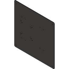 Hagor Adapterplatte M SAMSUNG Q-Serie Adapter 124-165cm 49-65Zoll fuer Portraitmontage SAMSUNG Q-Serie - dezentrales Lochbild