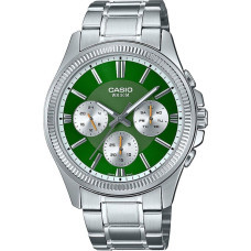 Casio Zegarek męski Casio MTP-1375PD-3AVEF srebrny