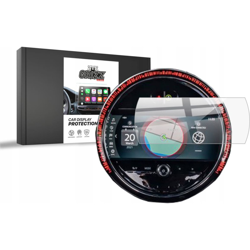 Grizzglass Folia ceramiczna GrizzGlass CarDisplay Protection do Mini Cooper SE 2019-2023