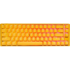 Noname Klawiatura Ducky One 3 Yellow SF klawiatura Gaming USB QWERTY US English Żółty