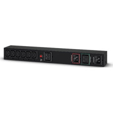 Cyberpower CyberPower Manual Bypass Switch PDU, 16A, (6)C13, (1)C19, (1) IEC-C20, (1) IEC-C19, (2) IEC-C20