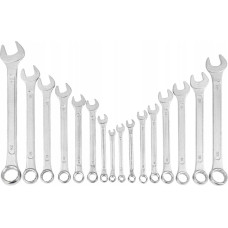 Forsage Zestaw kluczy płasko-oczkowych 16el. (6-24mm)