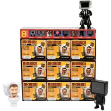 Cobi Skibidi Toilet - Display 9 sztuk Tajemnicze figurki