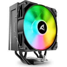 Sharkoon A50 RGB Procesor Chłodnica powietrza 12 cm Czarny 1 szt.
