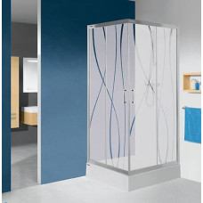 Sanplast Kabina prysznicowa KN/TX5b+Bza narożna kwadratowa W0 90cm (602-271-0231-38-401)