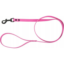 Pets Collection Smycz dla psa z wytrzyma�ej gumy, r�owy, 16mm/1,2m