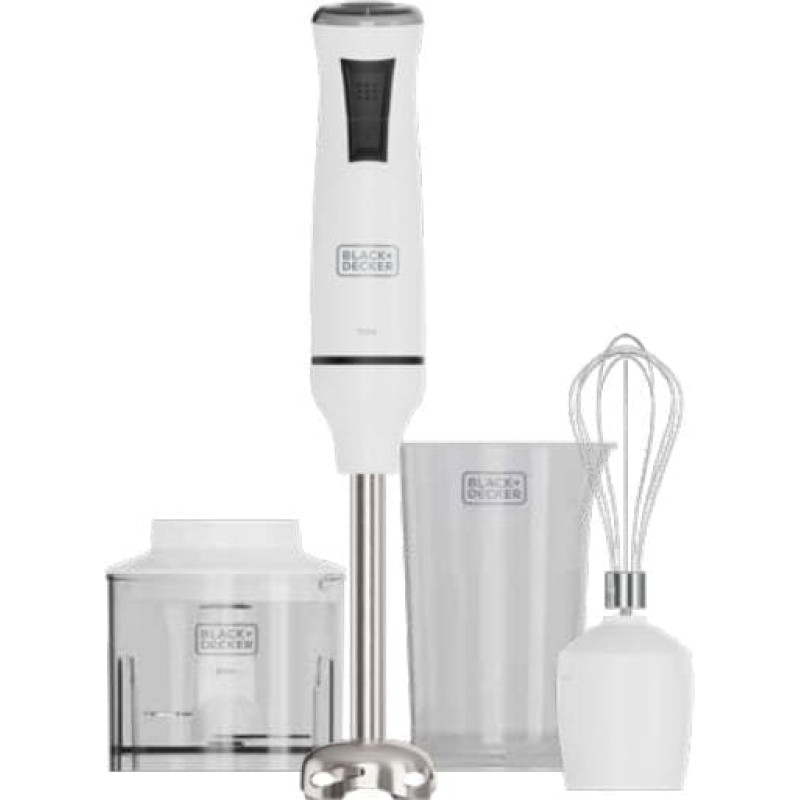 Dell Black & Decker BXHBA750E hand blender set 750W white