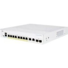 Cisco Cisco switch CBS350-8P-2G-UK, 8xGbE RJ45, 2xGbE RJ45/SFP, fanless, PoE+, 67W - REFRESH
