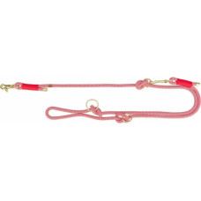Trixie Regulowana smycz dla psa Trixie Soft Rope Czerwony Krem L L/XL