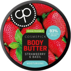 Bomb Cosmetics Cosmepick Body Butter masło do ciała z truskawką i bazylią 250ml