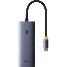 Baseus HUB USB Baseus Hub 5w1 Baseus UltraJoy 5-Port (1xHDMI4K@30Hz + 4xUSB 3.0) Szary