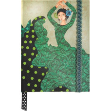 Boncahier Notatnik ozdobny 0022-02 FLAMENCO Bulerias