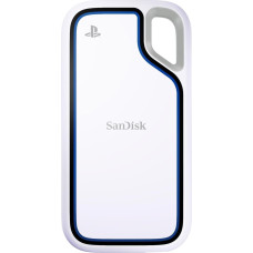 Sandisk Dysk zewnętrzny SSD SanDisk Extreme Portable for PlayStation 5 1TB Biało-niebieski (SDSSDE62P-1T00-G25)