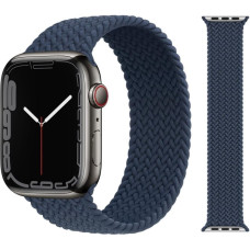 Apple PASEK APPLE WATCH BRAIDED SOLO LOOP ML6J3ZM/A 44/45/46/49MM SIZE 5 ABYSS BLUE ORYGINALNA PLOMBA
