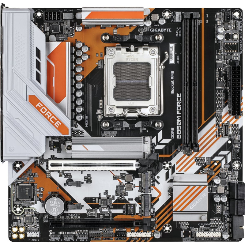 Gigabyte B850M FORCE płyta główna AMD B850 Gniazdo AM5 micro ATX