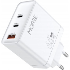 Tiross MORRE ŁADOWARKA USB/USB-C 65W BIAŁA