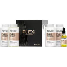 Depot Set Revox B77: Plex Bond Step 3, Hair Cream Treatment, Anti-Breakage, 260 ml + Plex Bond Step 4, Hair Shampoo, For Strengthening, 260 ml + Plex Bond Step 5, Hair Conditioner, Restores, 260 ml + Plex Bond Step 6, Hair Cream Treatment, Repairing, 260 