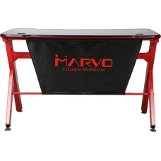 Marvo Biurko Marvo DE-03 Czerwone 120 cmx61 cm