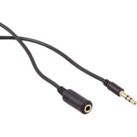 Maclean Kabel Maclean Jack 3.5mm - Jack 3.5mm 5m czarny (MCTV-821)