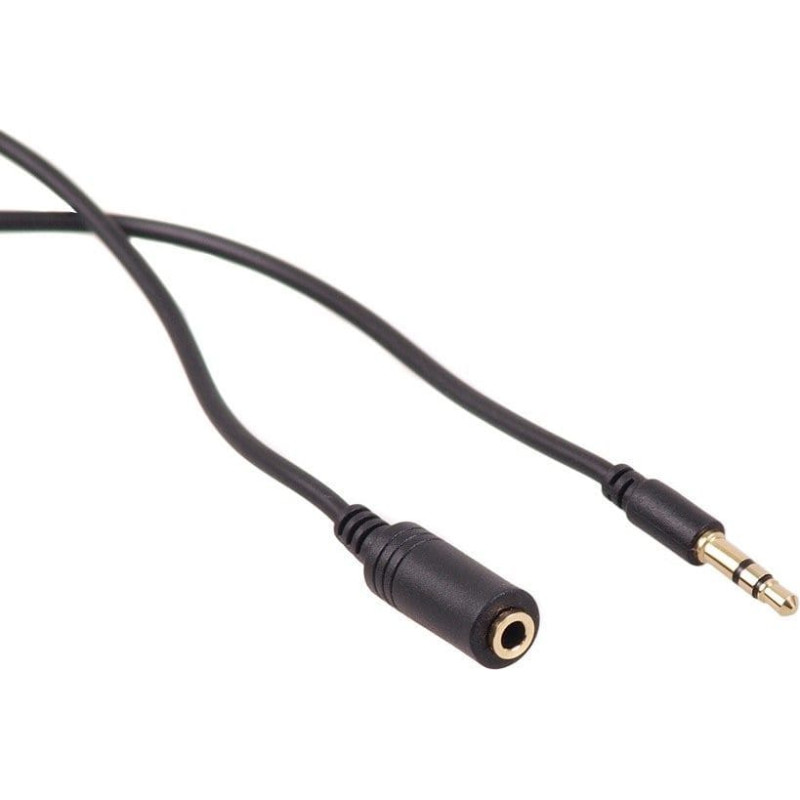 Maclean Kabel Maclean Jack 3.5mm - Jack 3.5mm 5m czarny (MCTV-821)