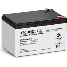 Technocell TCL12-12 TECHNOCELL Akumulator AGM 12V 12Ah