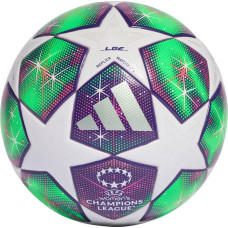 Adidas Piłka nożna adidas W UCL 25/26 League Stage League fioletowo-zielono-biała JP1576 5