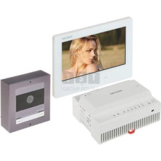 Hikvision ZESTAW WIDEODOMOFONOWY DS-KIS704EY/ALUMINUM Hikvision