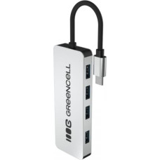 Green Cell HUB USB-C Basic USB-C do 4x USB-A 3.0