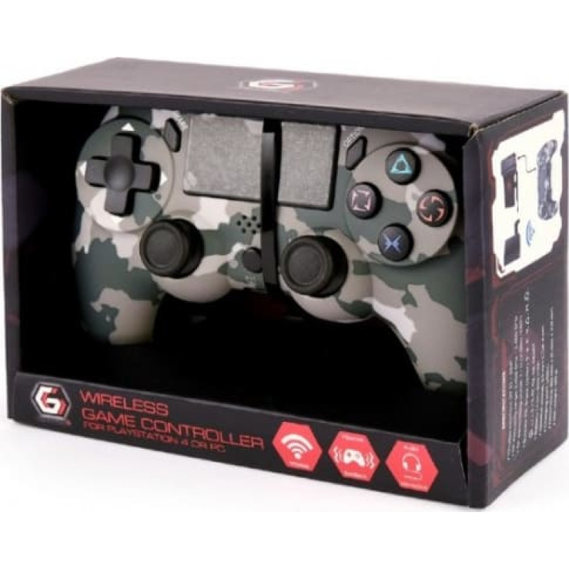 Gembird Wireless game controller PlayStation 4 PC Camo