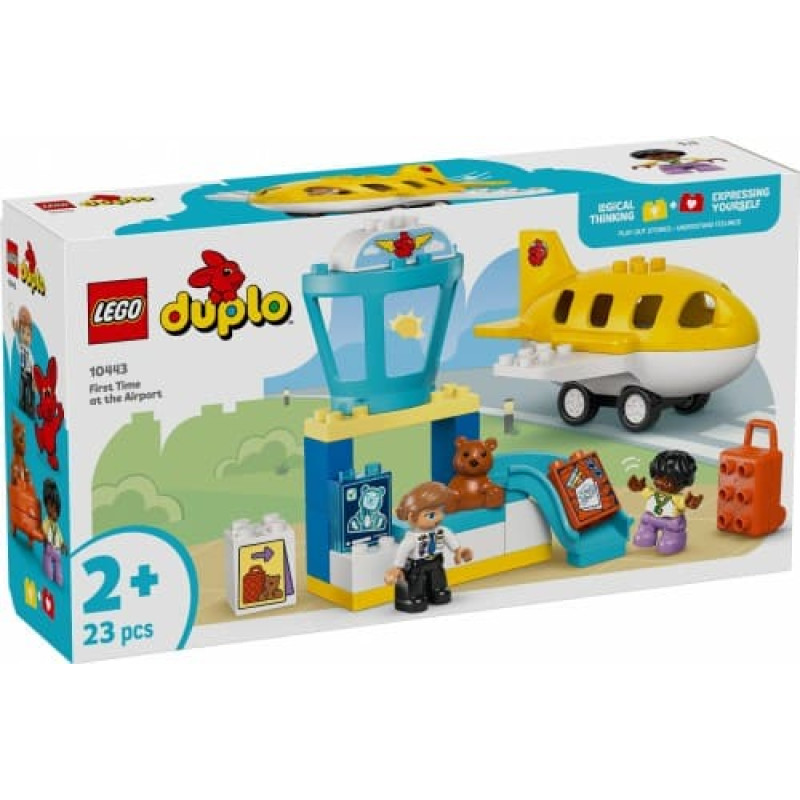 Lego Klocki DUPLO 10443 Pierwszy raz: Na lotnisku