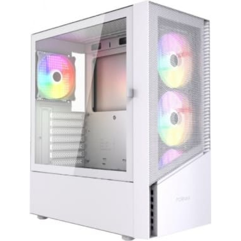 Gembird PC Case Midi Tower Fornax 4300 ATX white