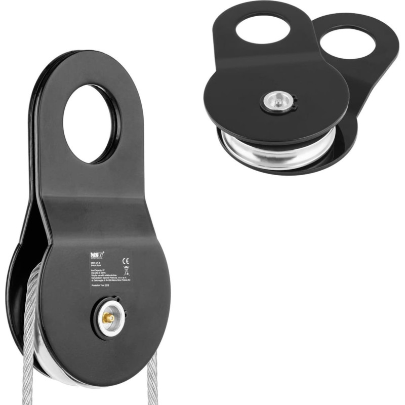 MSW Bloczek zblocze linowe do wyciągarki wciągarki linowej udźwig 8 t Bloczek zblocze linowe do wyciągarki wciągarki linowej udźwig 8 t