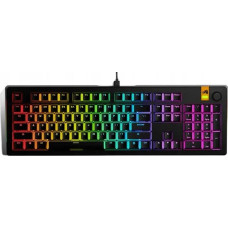 Glorious Klawiatura Glorious Glorious GMMK 3 HE 100 % Custom Gaming-Tastatur - Pre-Built, ANSI (US), Fox HE Switches, schwarz